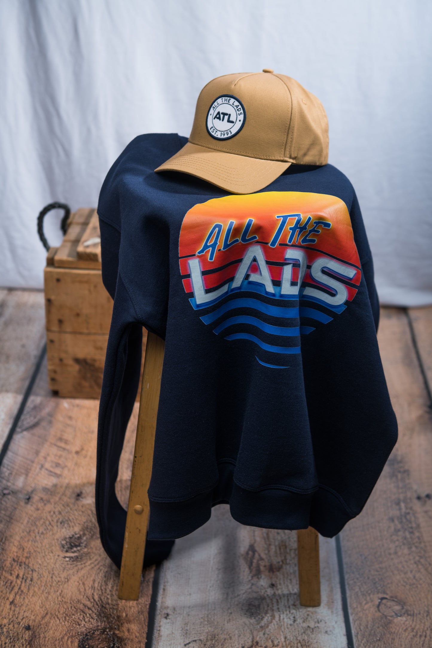 Retro Sunset Sweater